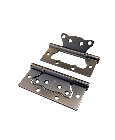 Накладные петли бабочки Петля накладная RENZ 100-2BB FH 100*75*2.5 MBN 